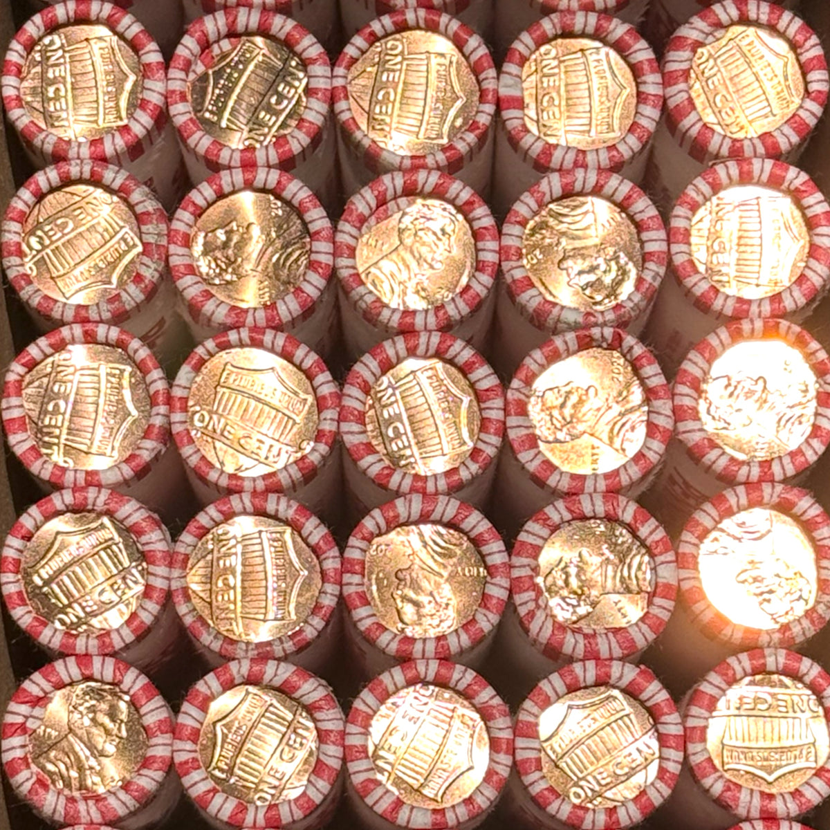 Uncirculated Pennies for Pressed Penny Machines | 2,500 Count Box