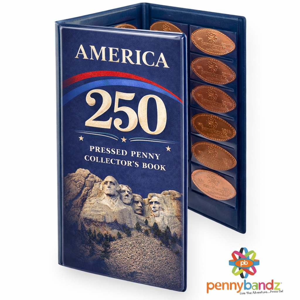 Penny Collector book classic Penny Passport Tri-Fold style by Penny Collector book classic Penny Passport Tri-Fold style by