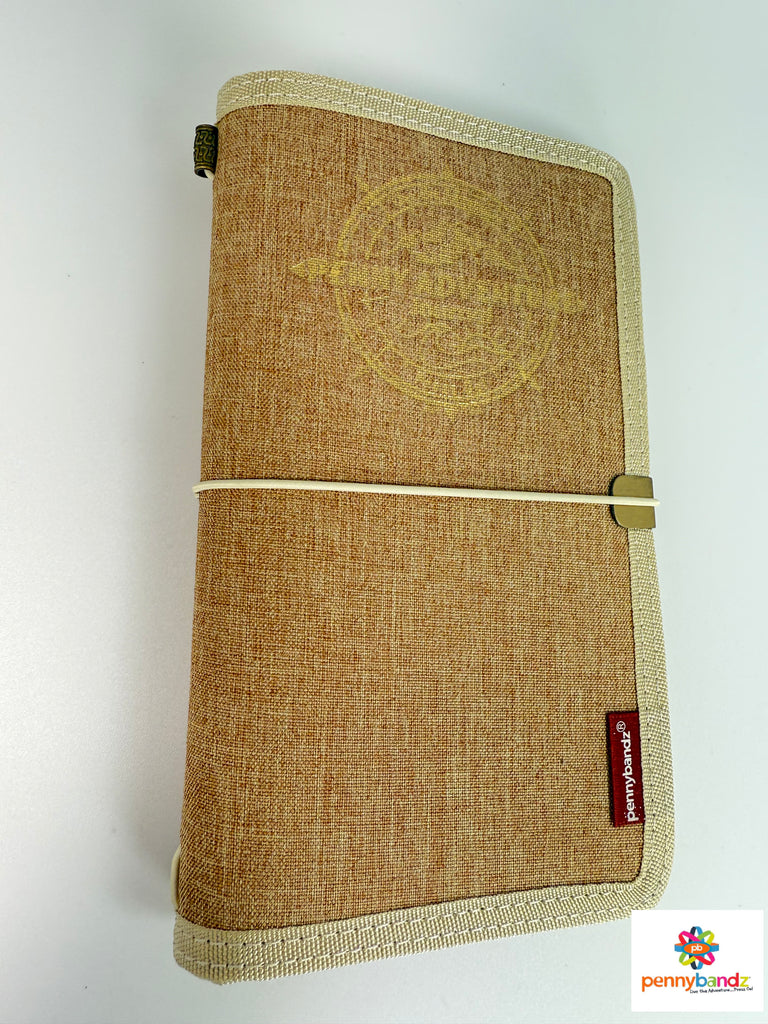 The Penny Journal™ by Pennybandz® - Holds 146 pressed coins and so much more!