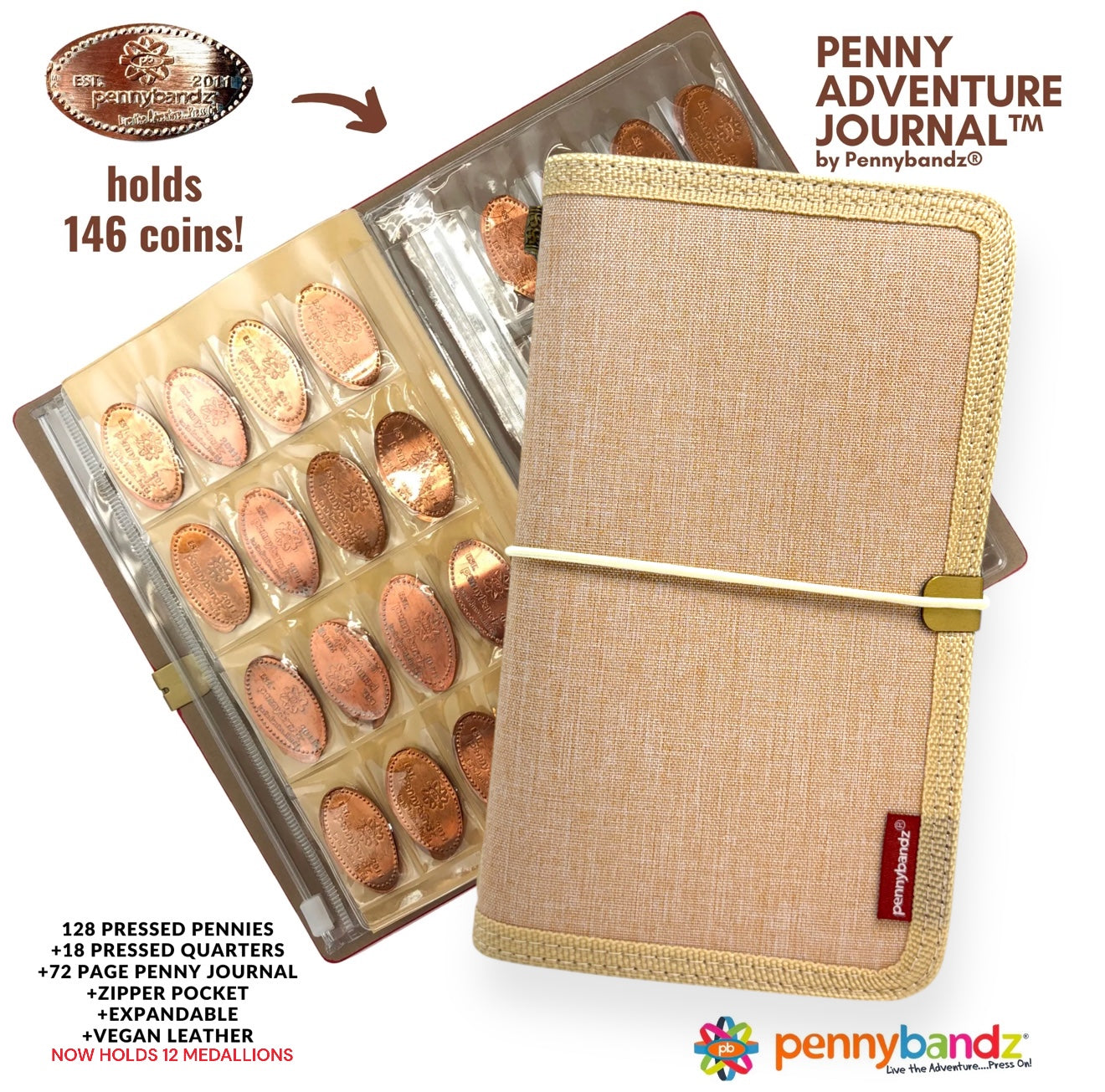sonnensegel penny The Penny Journal™ the pressed penny book for all penny collectors –  Pennybandz Wholesale